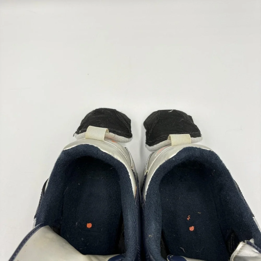 Nike Total 90 Shoes Youth Size 1.5Y Blue Silver Soccer Cleats 302240-408‎